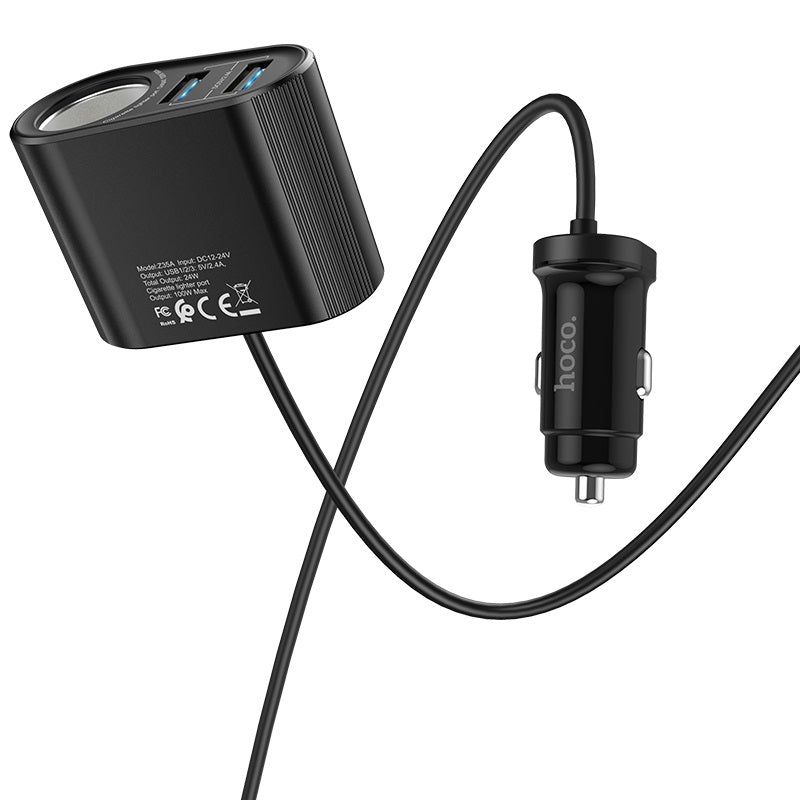 Car charger “Z35A Companheiro” with extention cable