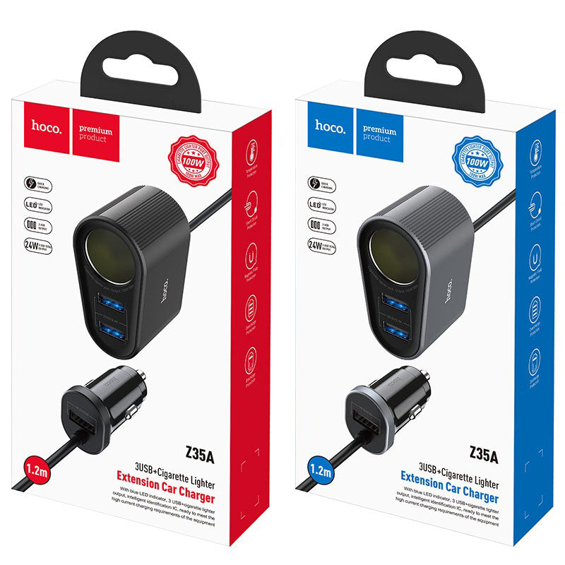 Car charger “Z35A Companheiro” with extention cable
