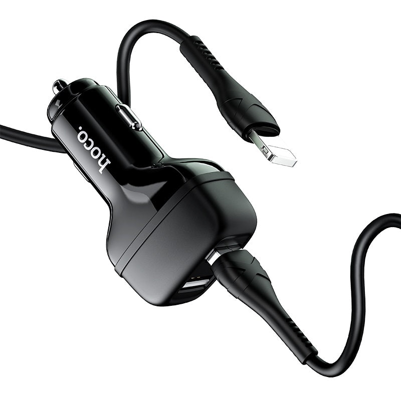 Car charger “Z36 Leader” dual port set with cable