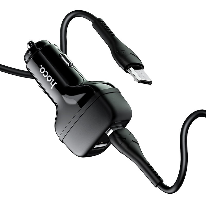 Car charger “Z36 Leader” dual port set with cable