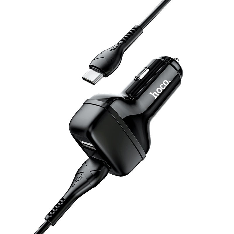 Car charger “Z36 Leader” dual port set with cable