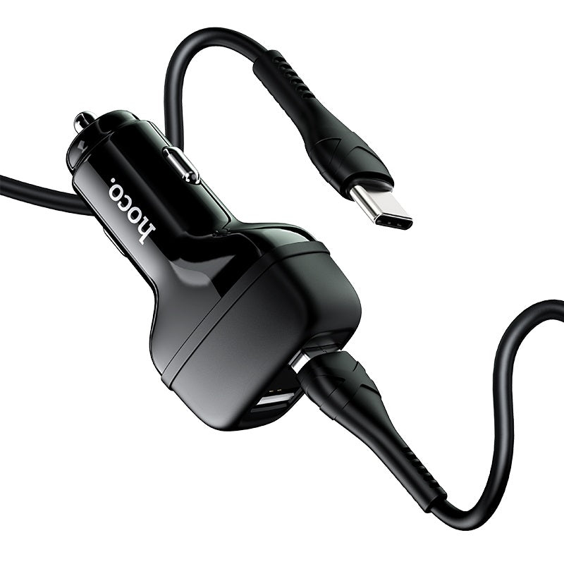Car charger “Z36 Leader” dual port set with cable