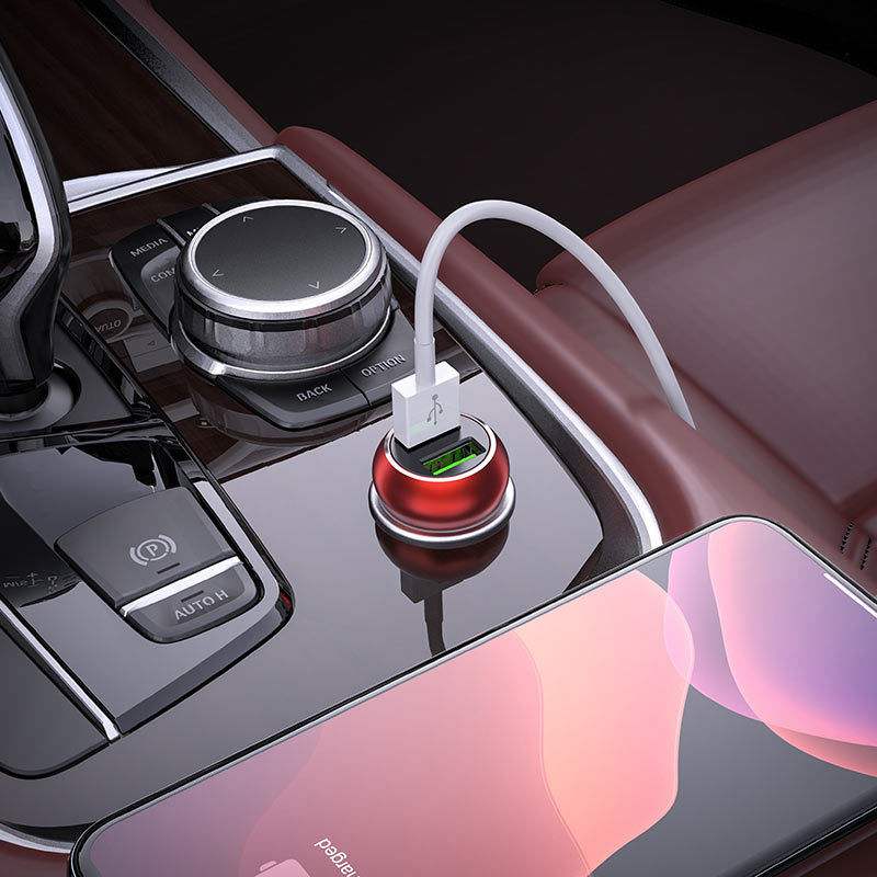 Car charger “Z37 Sharp speed” dual port QC3.0
