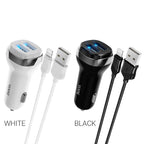 Car charger “Z40 Superior” dual port set with cable