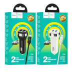 Car charger “Z40 Superior” dual port set with cable