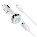 Car charger “Z40 Superior” dual port set with cable
