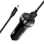 Car charger “Z40 Superior” dual port set with cable