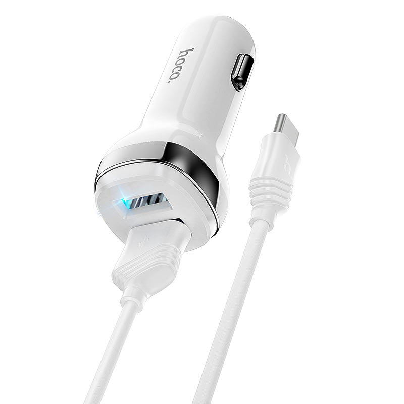 Car charger “Z40 Superior” dual port set with cable