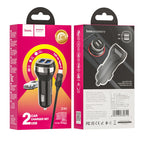 Car charger “Z40 Superior” dual port set with cable