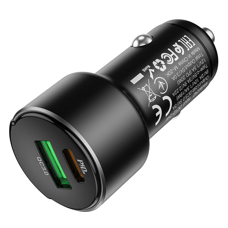Car charger “Z42 Light road” PD20W + QC3.0
