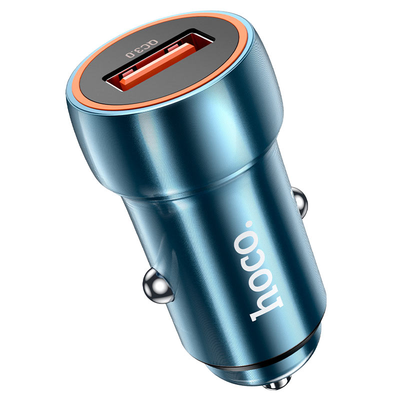 Car charger “Z46 Blue shield” QC3.0 set with cable