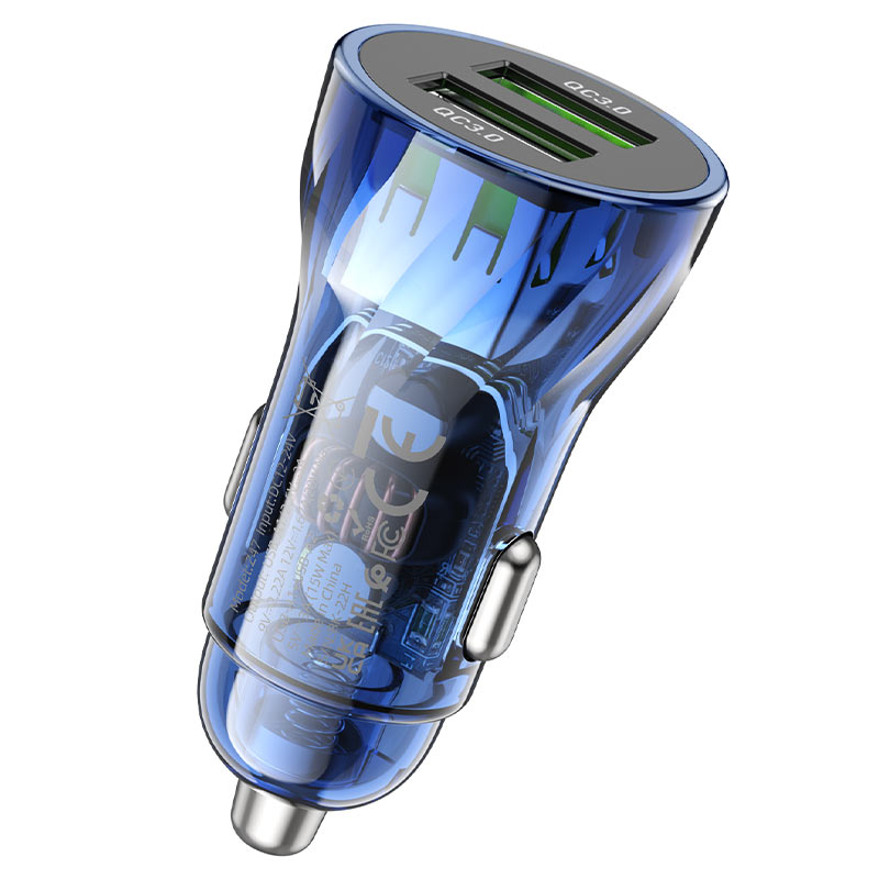 Car charger “Z47 Transparent Discovery Edition” QC3.0 set