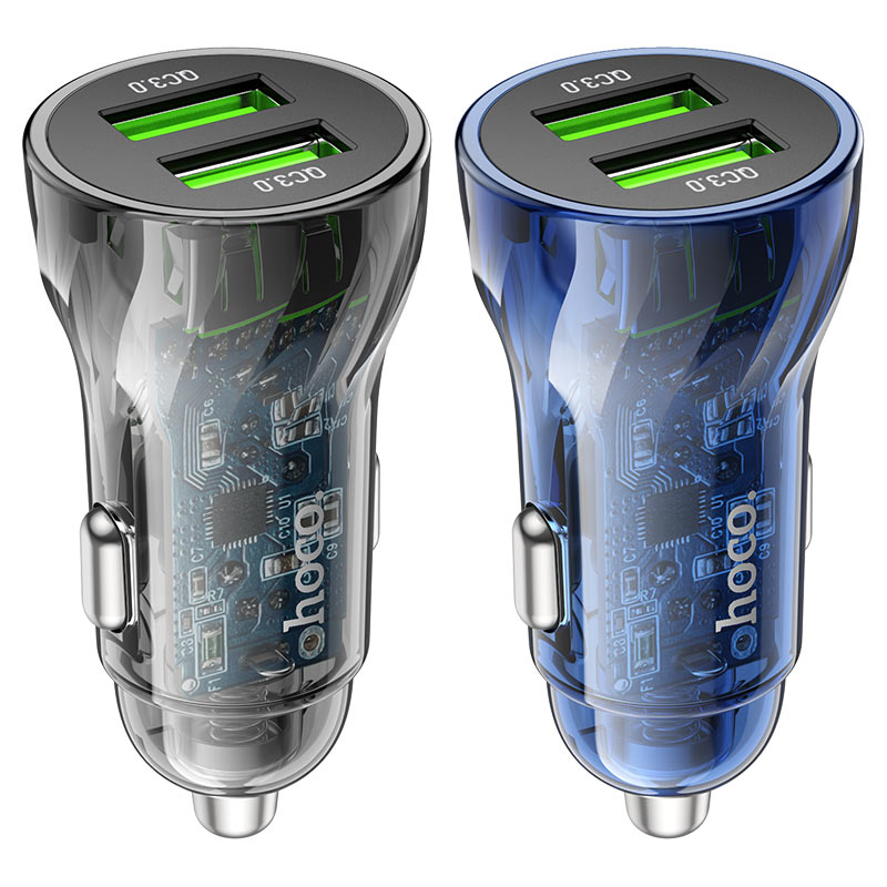 Car charger “Z47 Transparent Discovery Edition” QC3.0 set