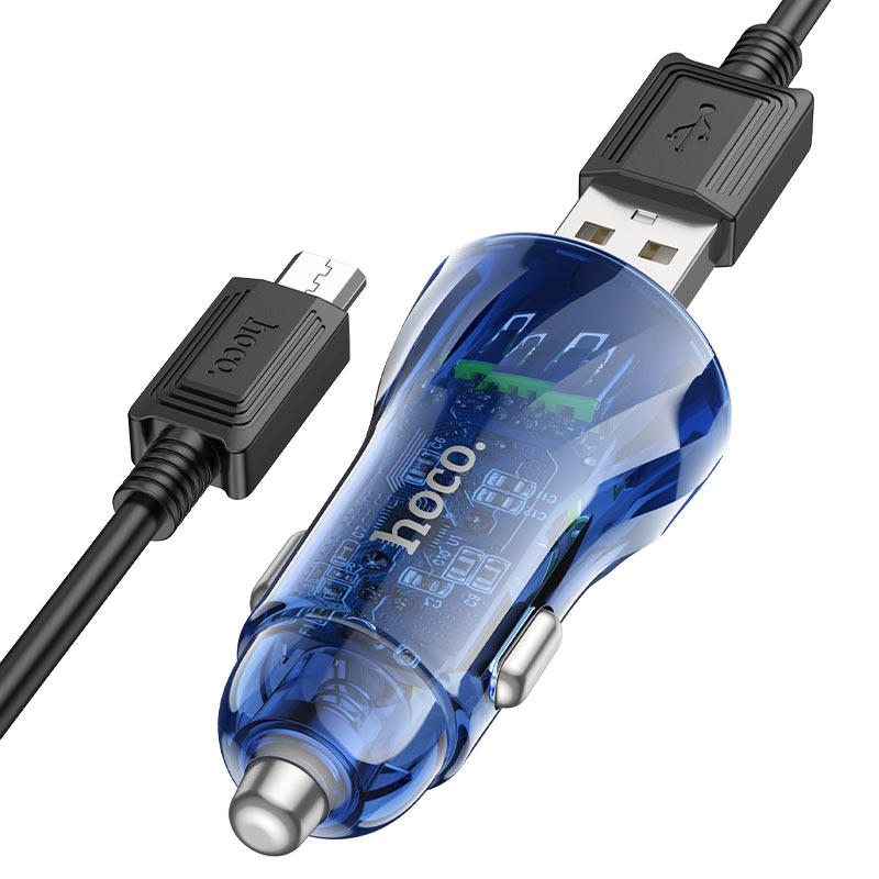 Car charger “Z47 Transparent Discovery Edition” QC3.0 set