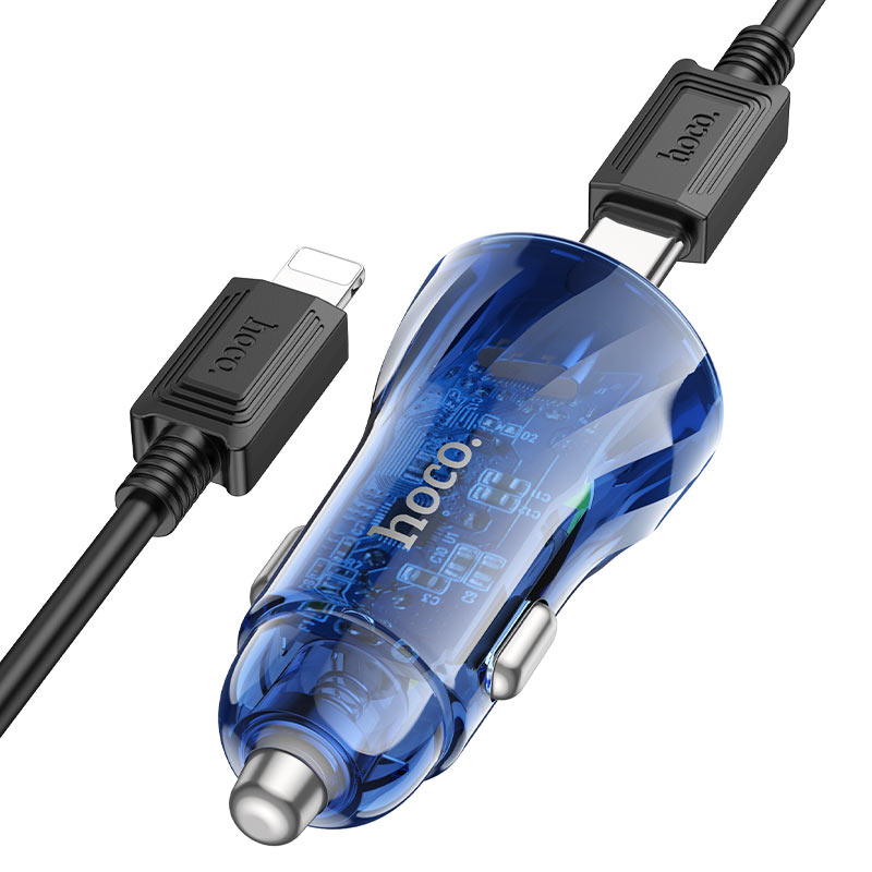 Car charger “Z47A Transparent Discovery Edition” PD30W+QC3.0 set
