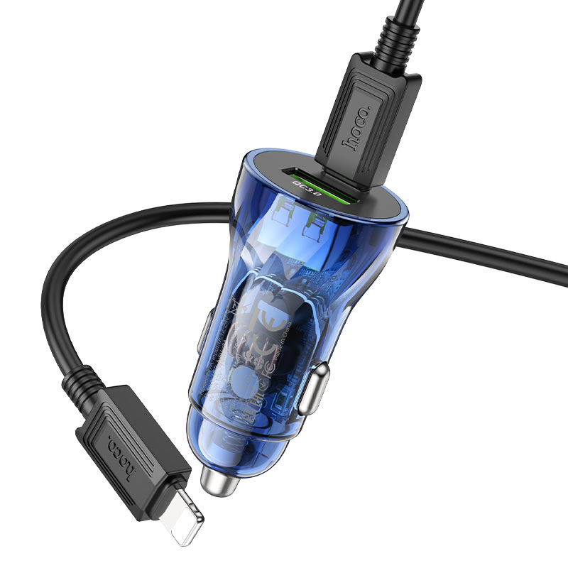 Car charger “Z47A Transparent Discovery Edition” PD30W+QC3.0 set