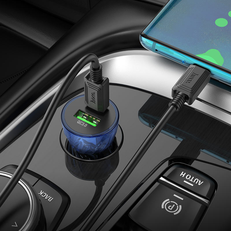 Car charger “Z47A Transparent Discovery Edition” PD30W+QC3.0 set