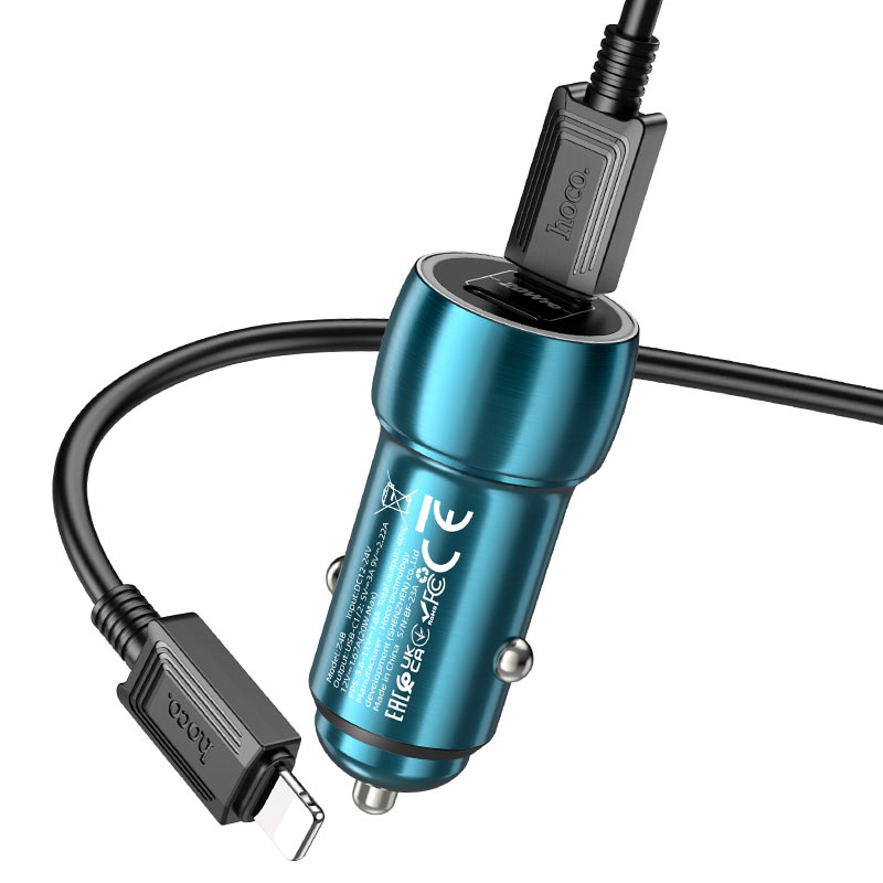 Car charger “Z48 Tough” 40W cable set