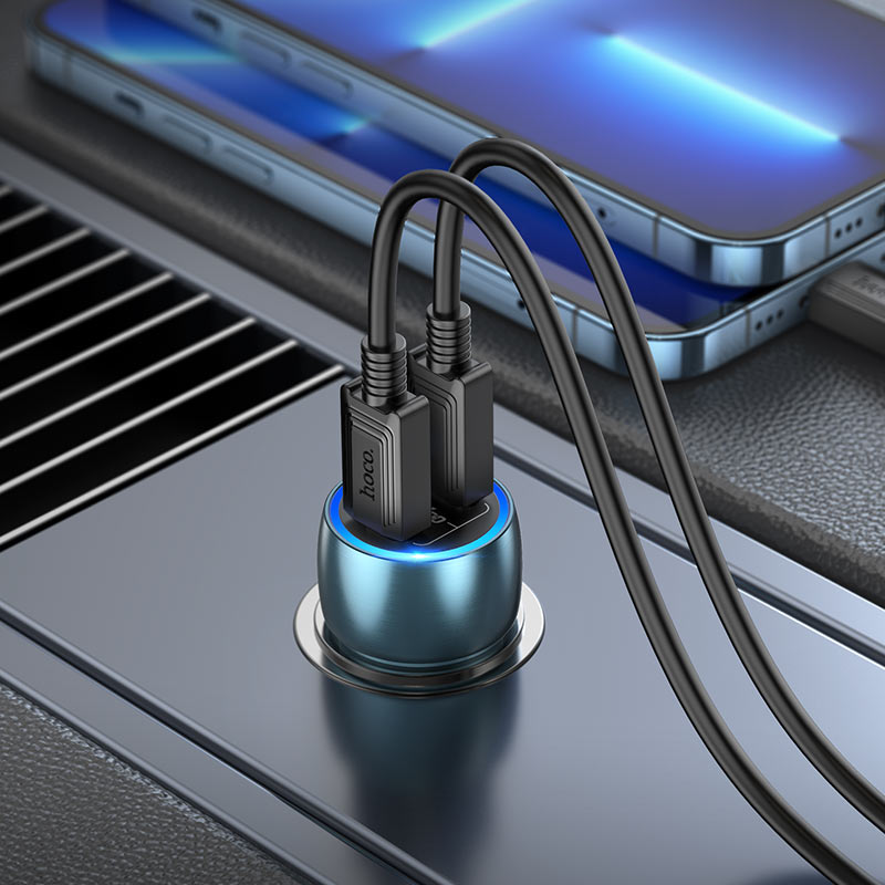 Car charger “Z48 Tough” 40W cable set