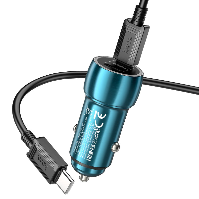 Car charger “Z48 Tough” 40W cable set
