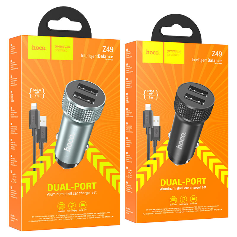 Car charger “Z49 Level” cable set