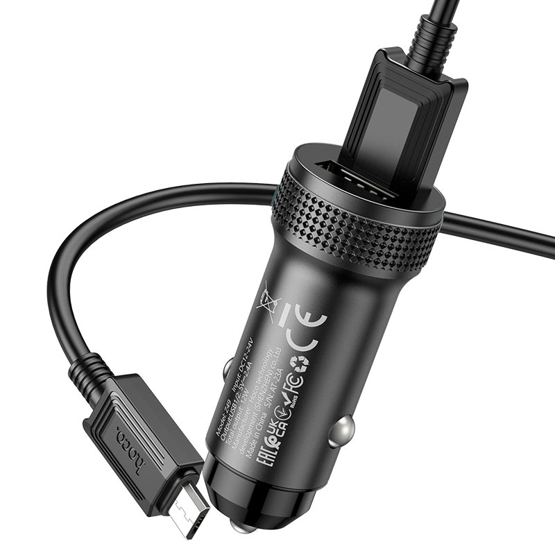 Car charger “Z49 Level” cable set
