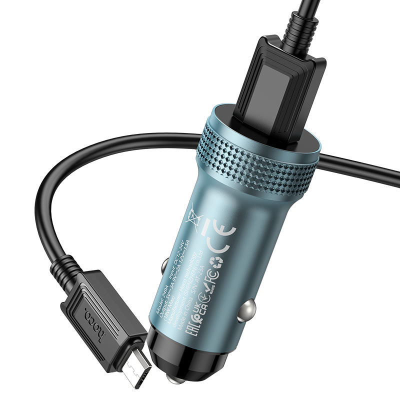Car charger “Z49A Level” 18W cable set