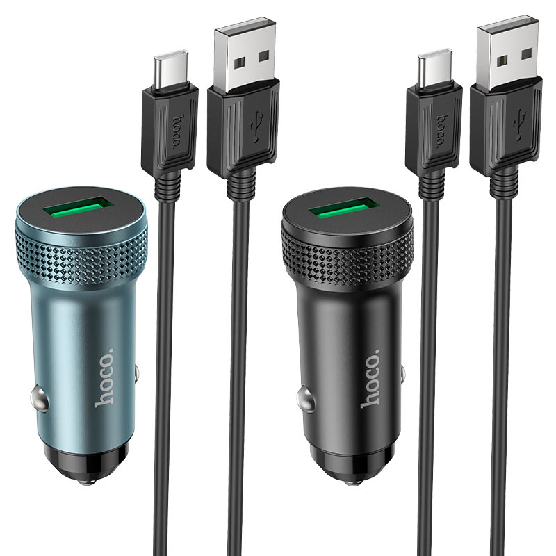 Car charger “Z49A Level” 18W cable set