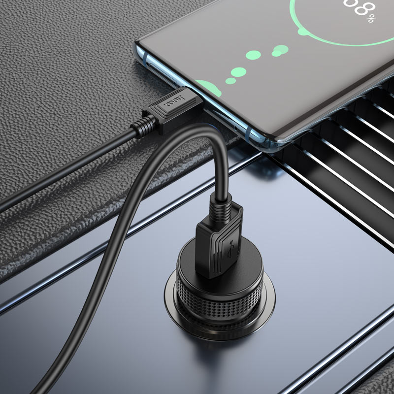 Car charger “Z49A Level” 18W cable set