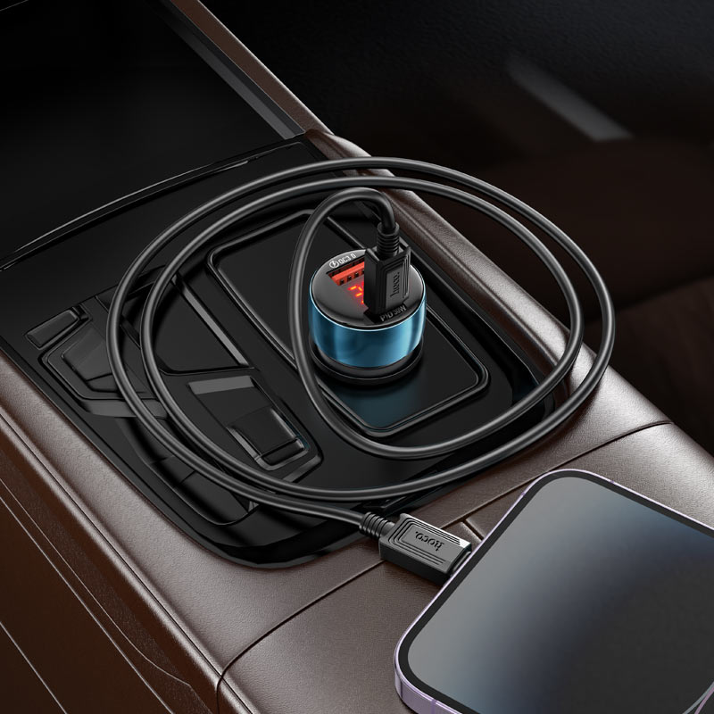 Car charger “Z50 Leader” 48W cable set