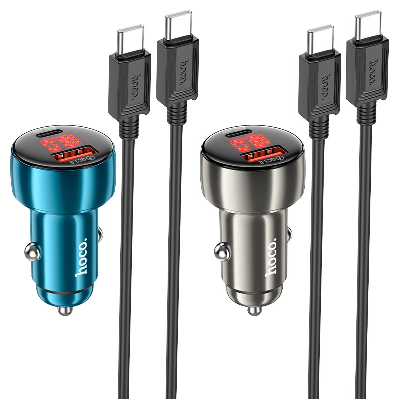 Car charger “Z50 Leader” 48W cable set