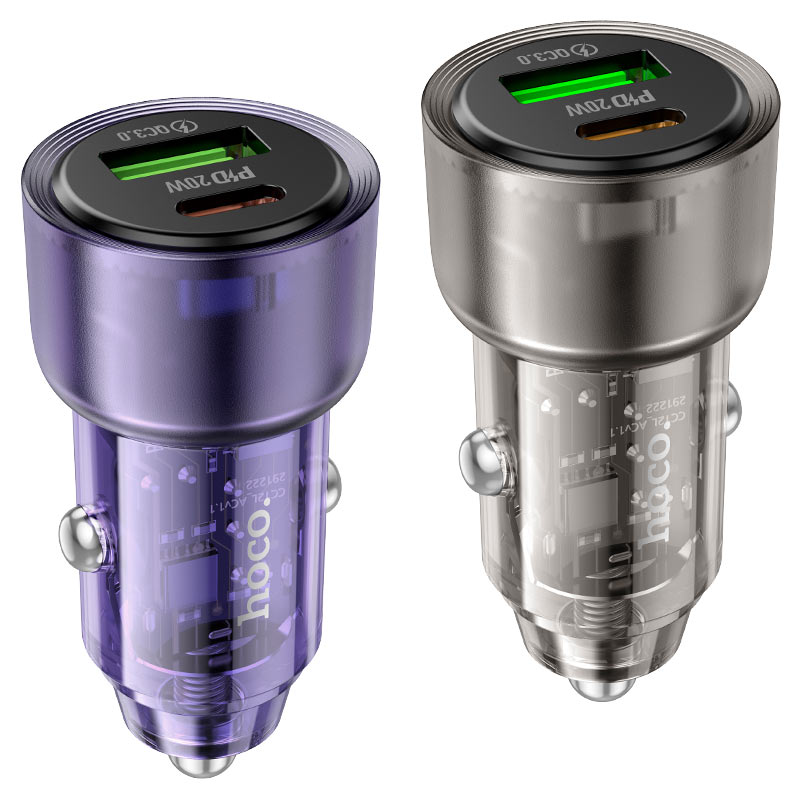 Car charger “Z52 Spacious” 38W cable set