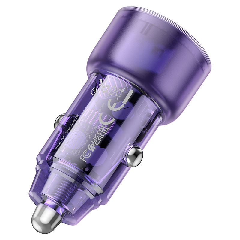 Car charger “Z52 Spacious” 38W cable set