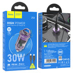 Car charger “Z53 Sight” 30W cable set