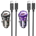 Car charger “Z53A Vision” 30W cable set
