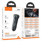 Car charger “Z54A Prosperous” 48W cable set