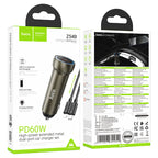 Car charger “Z54B Prosperous” 60W cable set