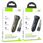 Car charger “Z54B Prosperous” 60W cable set