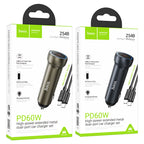 Car charger “Z54B Prosperous” 60W cable set