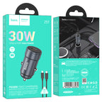 Car charger “Z57 Glorious” 30W cable set
