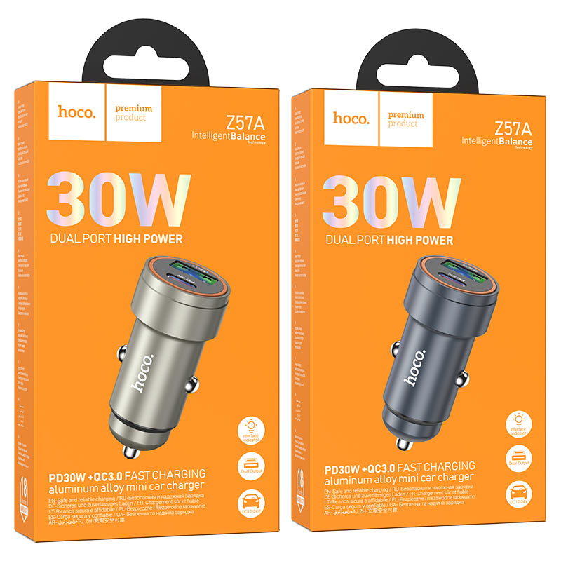 Car charger “Z57A Glorious” 30W cable set