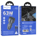 Car charger “Z57B Glorious” 63W cable set