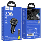 Car charger “Z58 Rank” 30W cable set