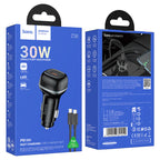 Car charger “Z58 Rank” 30W cable set