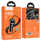 Car charger “Z58B Rank” 48W with cable