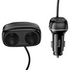 Car charger “Z59 Rank” 48W + 2×cigarette lighter slot