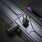 Car charger “Z59 Rank” 48W + 2×cigarette lighter slot