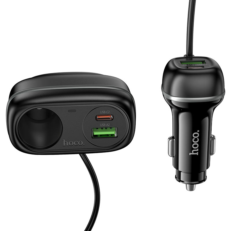 Car charger “Z59A Rank” 96W + 1×cigarette lighter slot
