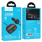 Car charger “Z59A Rank” 96W + 1×cigarette lighter slot