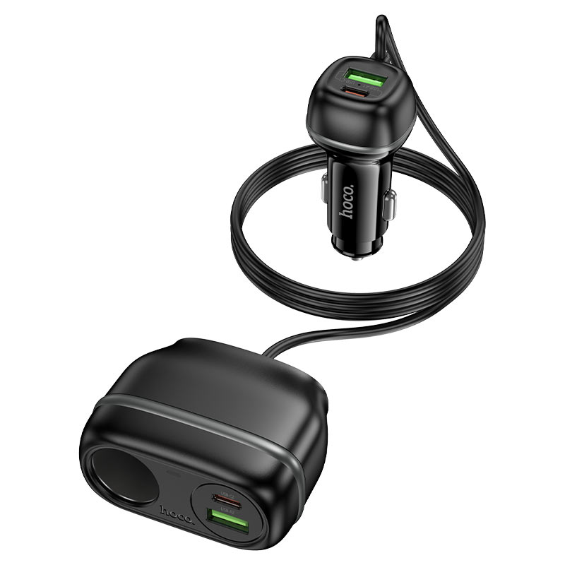 Car charger “Z59A Rank” 96W + 1×cigarette lighter slot